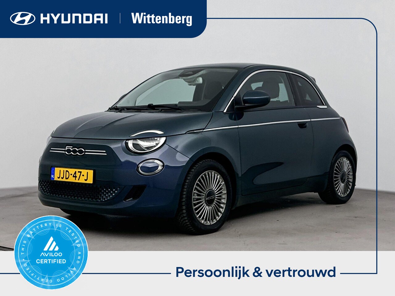 Fiat 500 - Icon 42 kWh | Soh 97.8% | Airco | Cruise | Apple Carplay | - AutoWereld.nl