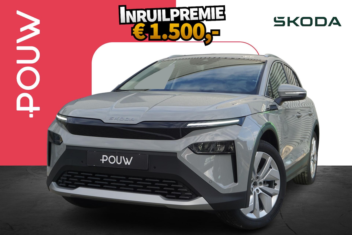 Skoda Elroq - 60 205pk Business Edition Tour | 20" Velgen | Trekhaak Wegklapbaar - AutoWereld.nl