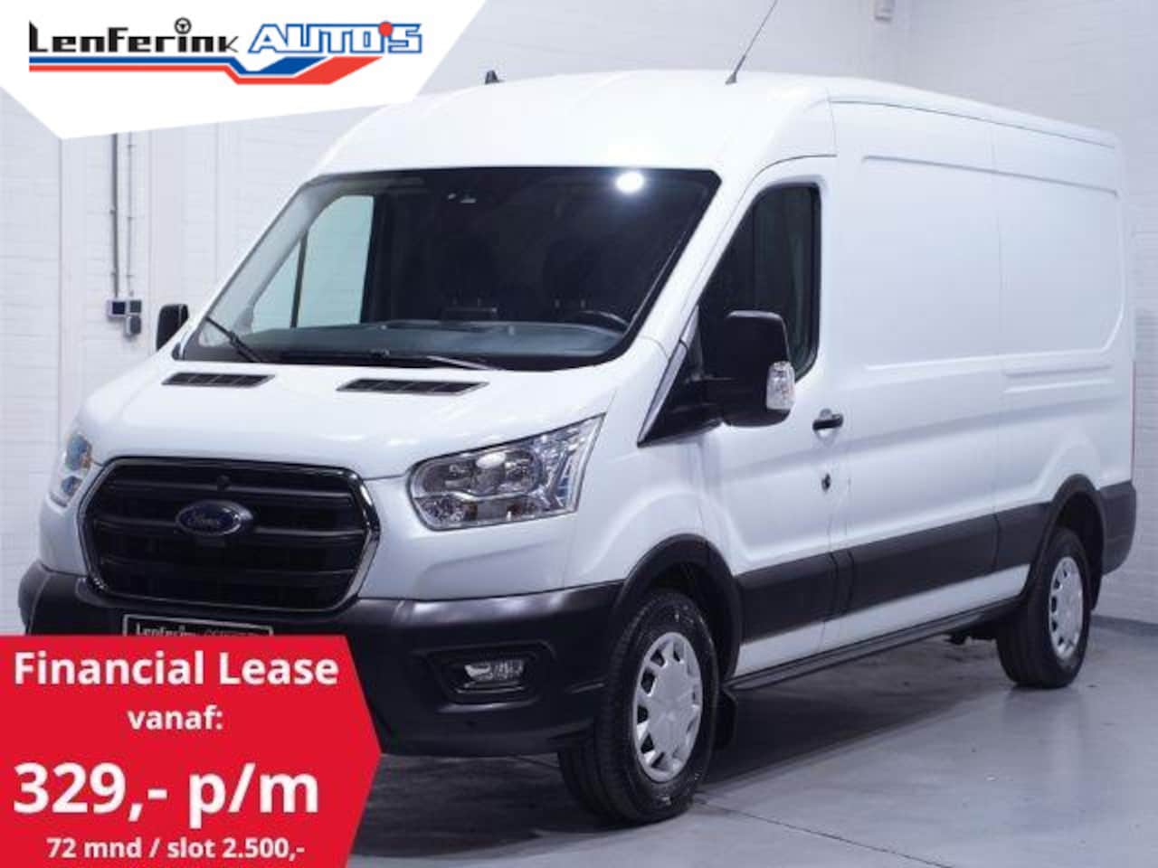 Ford Transit - 2.0 TDCI 170 pk Automaat L3H2 Trend Airco,Trekhaak Camera, Laadruimte Pakket, PDC V+A, 3-Z - AutoWereld.nl