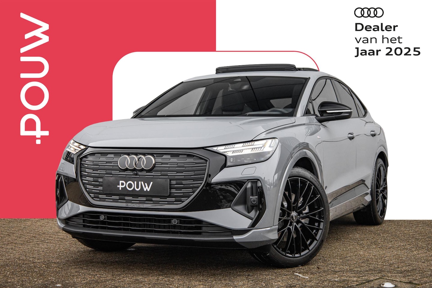 Audi Q4 Sportback e-tron - 45 quattro 286pk S Edition Competition 82 kWh | Panoramadak | 20" Velgen - AutoWereld.nl