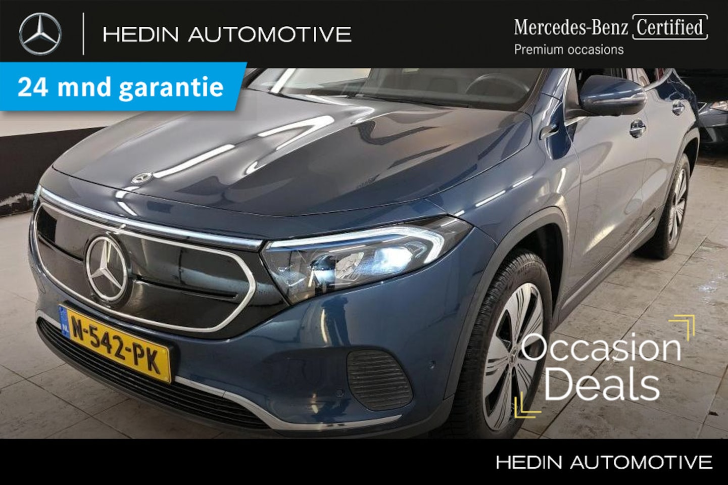 Mercedes-Benz EQA - EQA 250 Business Solution Luxury | Premium Pakket | Panoramadak | Head-Up | 360° Camera | - AutoWereld.nl