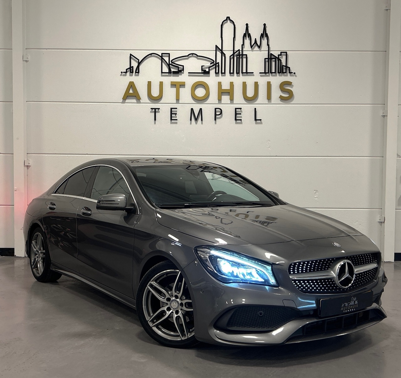 Mercedes-Benz CLA-Klasse - 180 Lease Edition Amg Automaat Cruise Navi Sfeer Pdc Climate Groot Scherm 18Inch Velgen - AutoWereld.nl