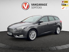 Ford Focus Wagon - 1.5 Titanium | Org. NL | All-Season | Navi | Clima | Lederen Bekleding | PDC Achter + Voor
