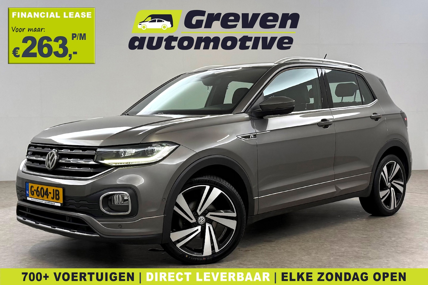 Volkswagen T-Cross - 1.0 TSI Style | Camera | Virtual | Adap. Cruise | Trekh. | Carplay | Keyless | NAP - AutoWereld.nl