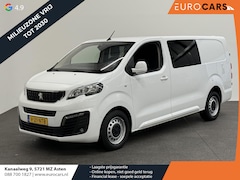 Peugeot Expert - Long Dubbele Cabine Asphalt L3 2.0 HDi 120pk Aut-8 Airco Navi Carplay Cruise Control Trekh