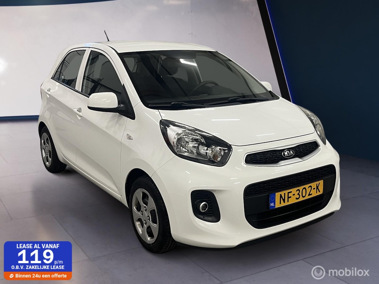 Kia Picanto - 1.0 CVVT EconomyPlusLine ✓Airco✓5Deurs ✓Trekhaak - AutoWereld.nl