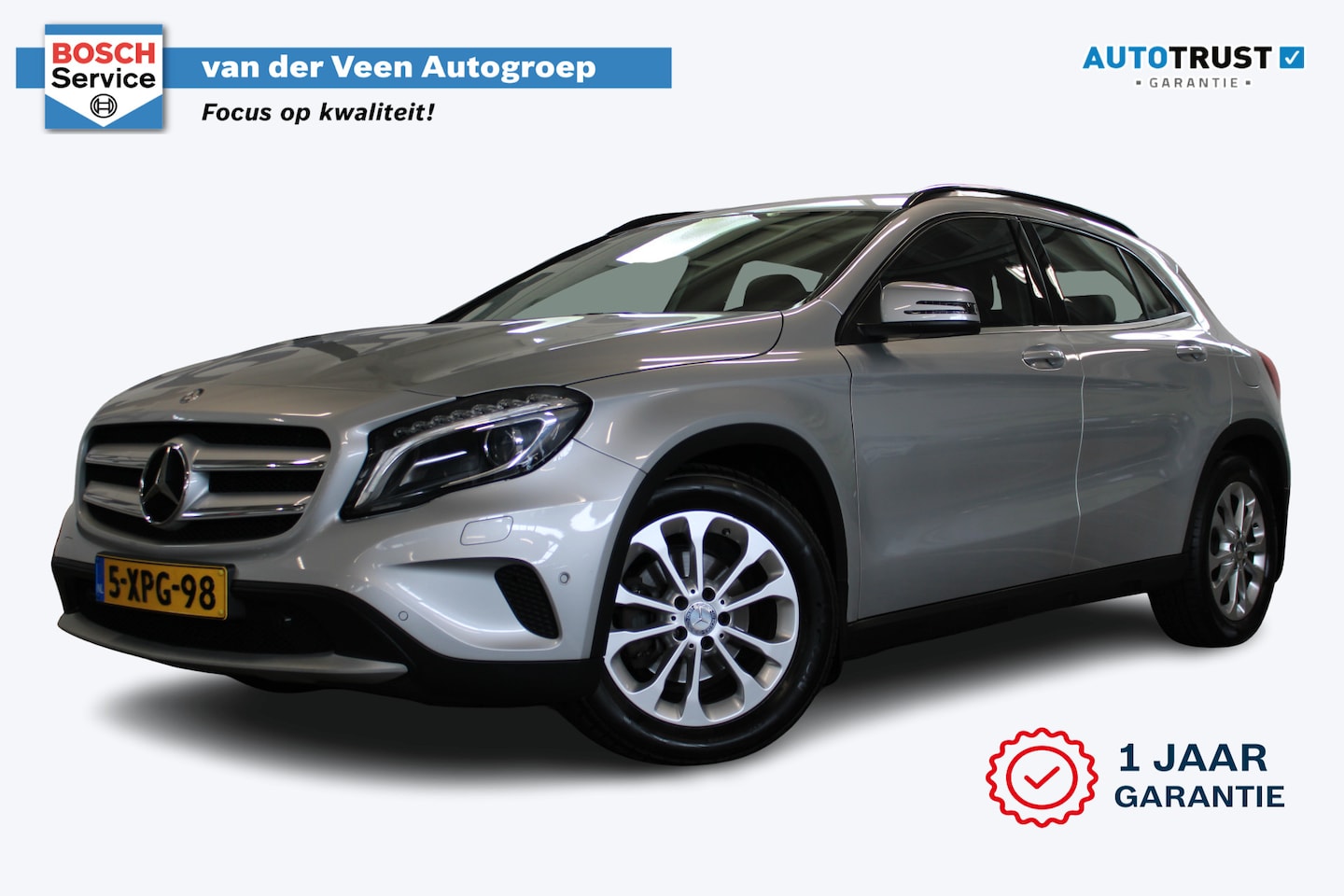 Mercedes-Benz GLA-Klasse - 200 Prestige | Incl. 12 maanden garantie | Trekhaak | Lichtmetalen velgen | Parkeersensore - AutoWereld.nl