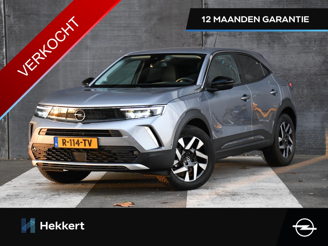 Opel Mokka - Elegance 1.2 Turbo 130pk 17''LM | DODE HOEK | CRUISE.C | PDC + CAM | NAVI | APPLE-CARPLAY - AutoWereld.nl