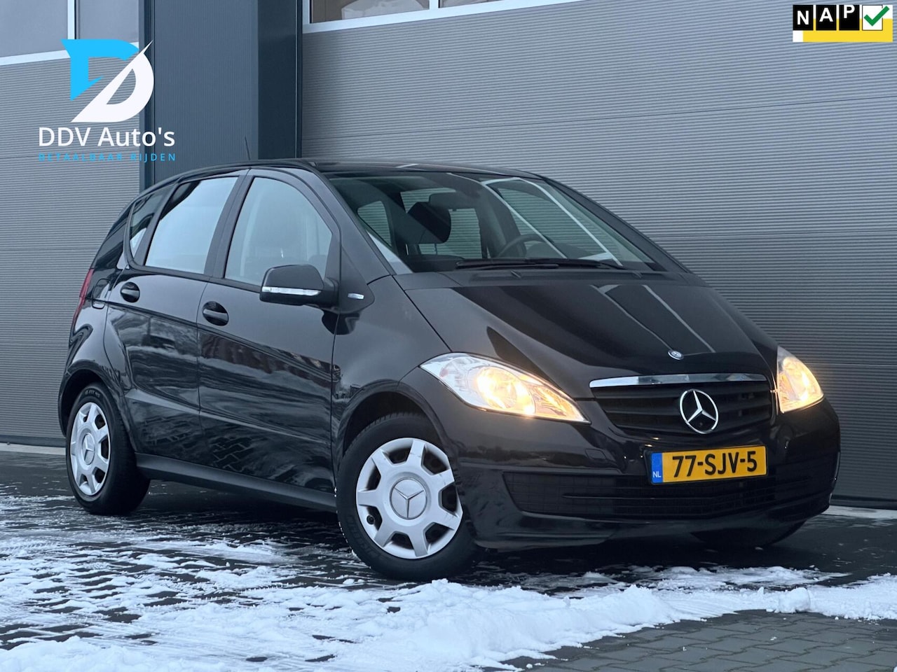 Mercedes-Benz A-klasse - 160/95pk BlueEFF. Edition 125 Business|Airco|Org. NL|Elek. Ramen|Bluetooth/AUX - AutoWereld.nl