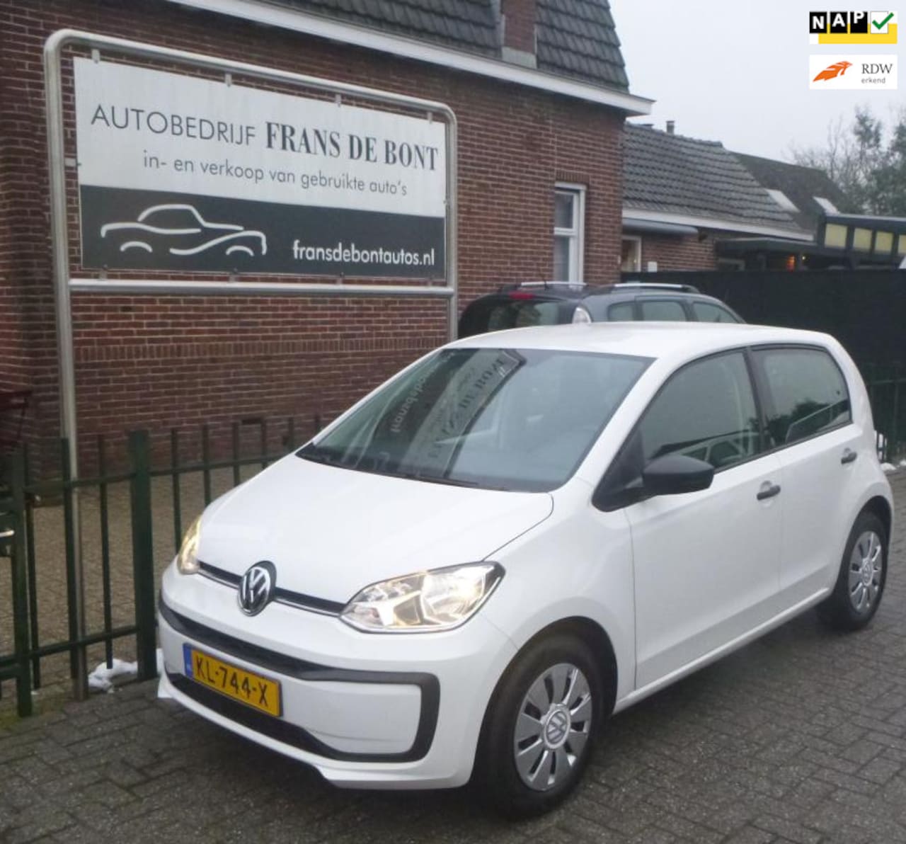 Volkswagen Up! - 1.0 BMT take up! AIRCO 5 DEURS ZEER MOOI € 7250 - AutoWereld.nl