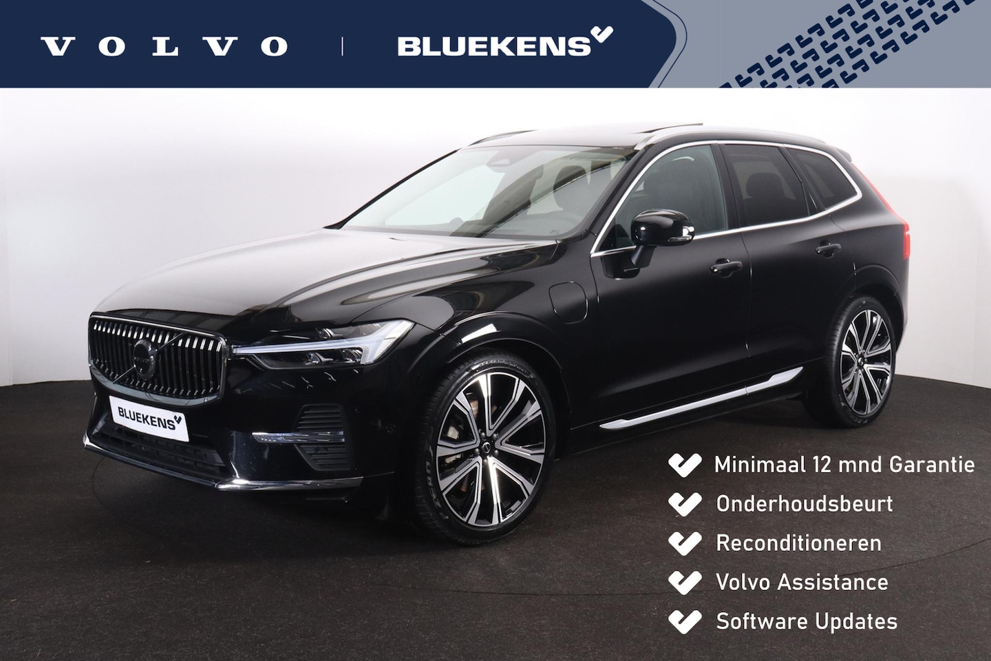 Volvo XC60 - T6 Recharge AWD Ultra Bright - Luchtvering - Panorama/schuifdak - IntelliSafe Assist & Sur - AutoWereld.nl
