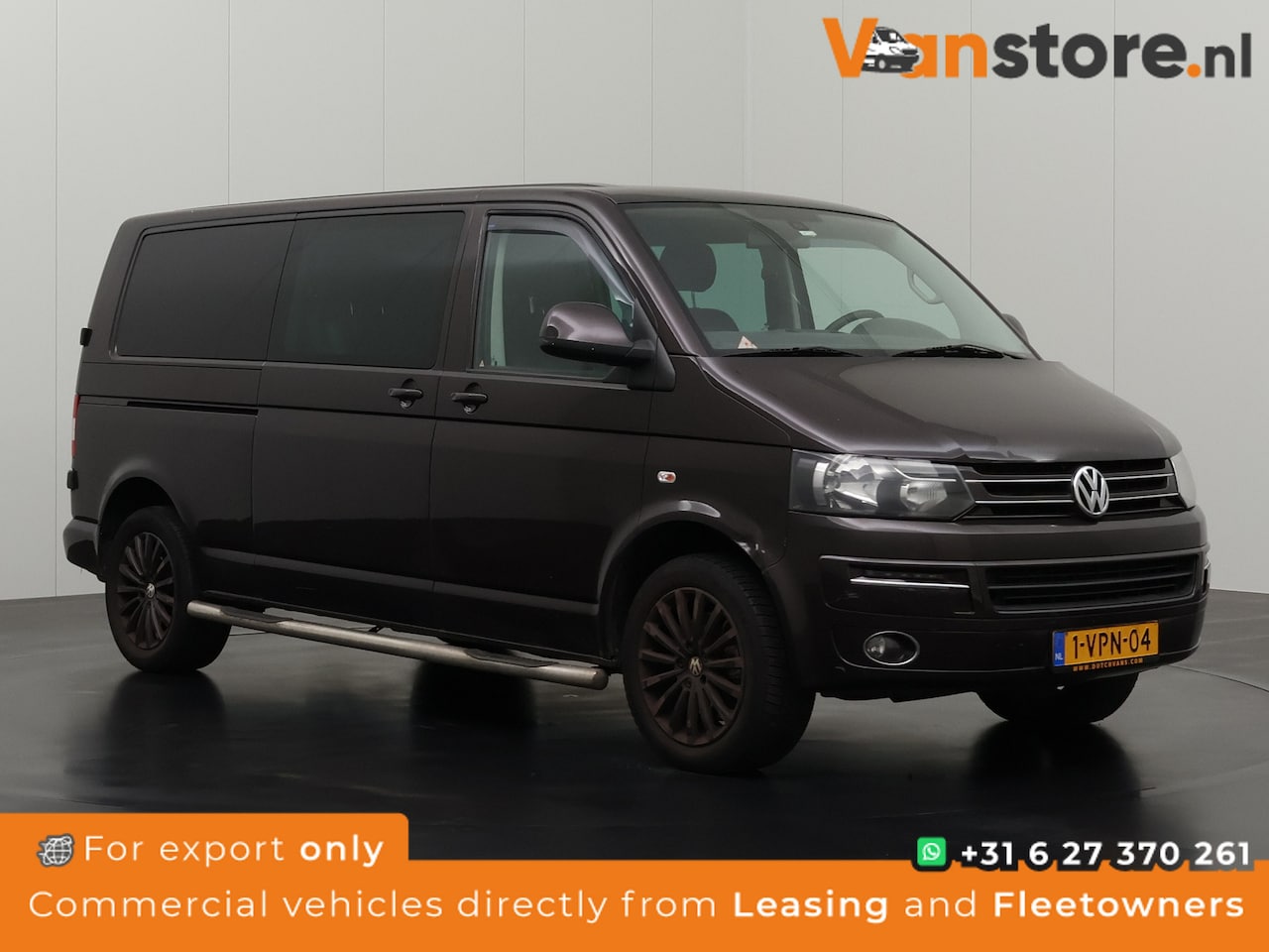 Volkswagen Transporter - 2.0TDI 180PK Automaat Dubbele Cabine | Leder | Navigatie | Trekhaak - AutoWereld.nl