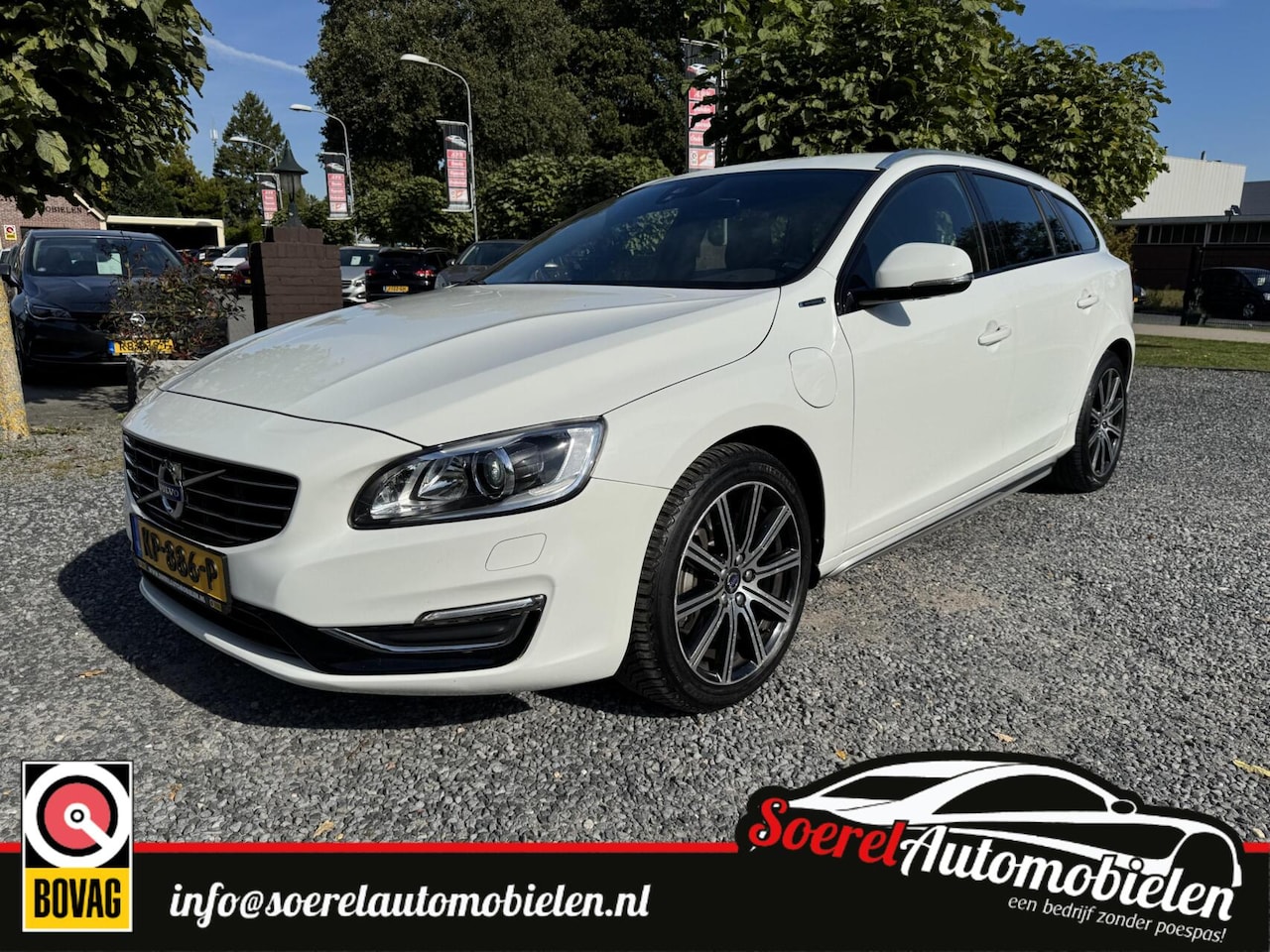 Volvo V60 - 2.4 D5 Twin Engine Special Edition leer automaat - AutoWereld.nl