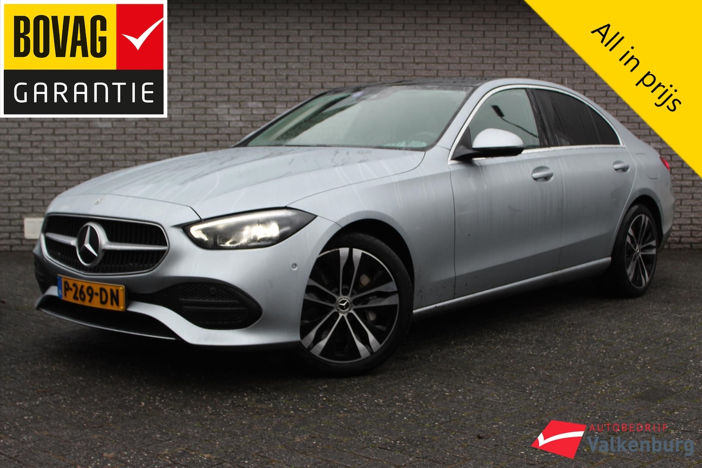 Mercedes-Benz C-klasse - C300 e AMG Line Plug-in Hybrid | Panodak | Camera | Stoelverwarming | Interieurvoorverwarm - AutoWereld.nl