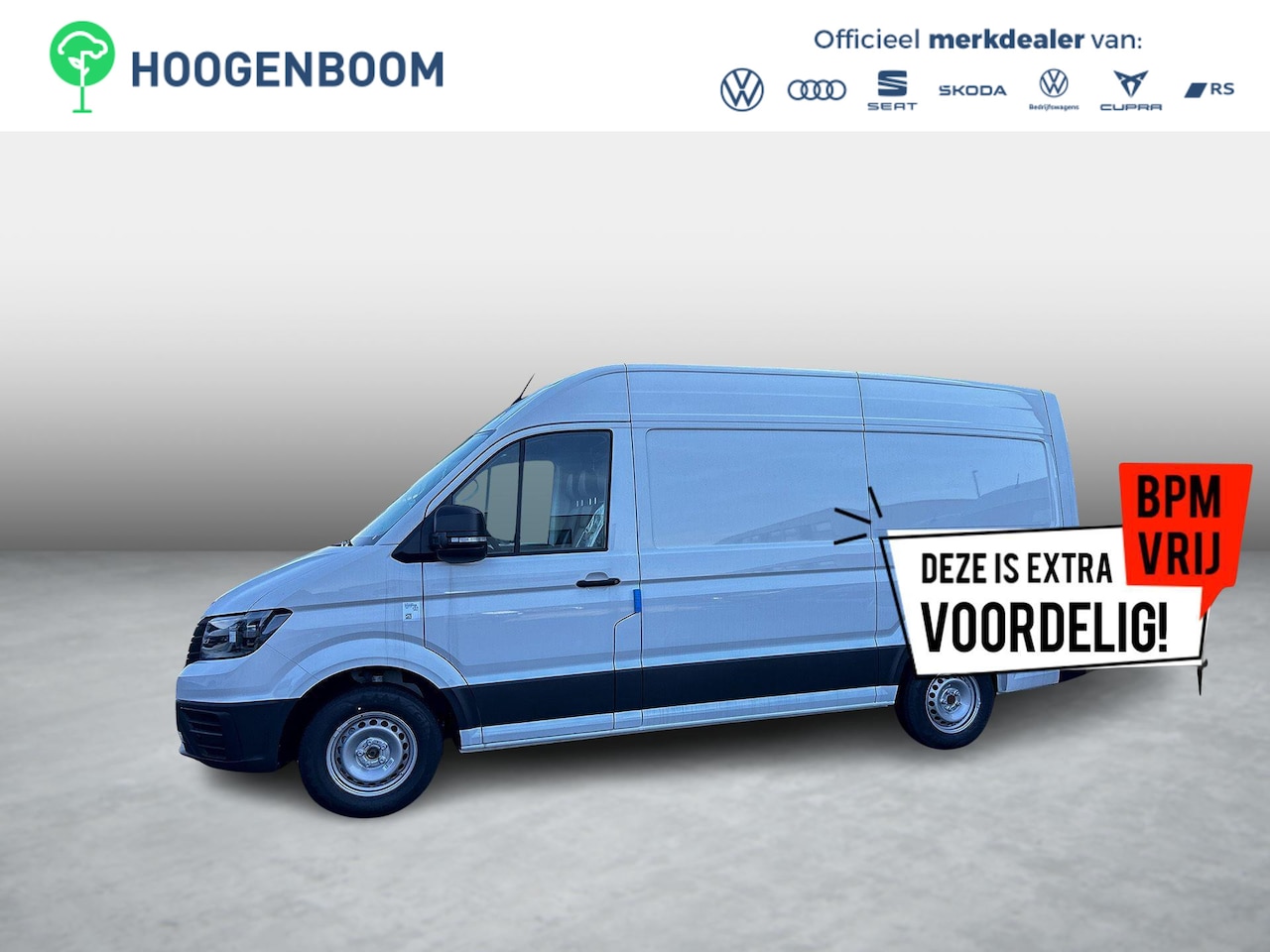 Volkswagen Crafter - Bedrijfswagens Trendline L3H3 35 (140 pk) 103 kW pk 6 versn. Hand | BPM vrij | Vierseizoen - AutoWereld.nl