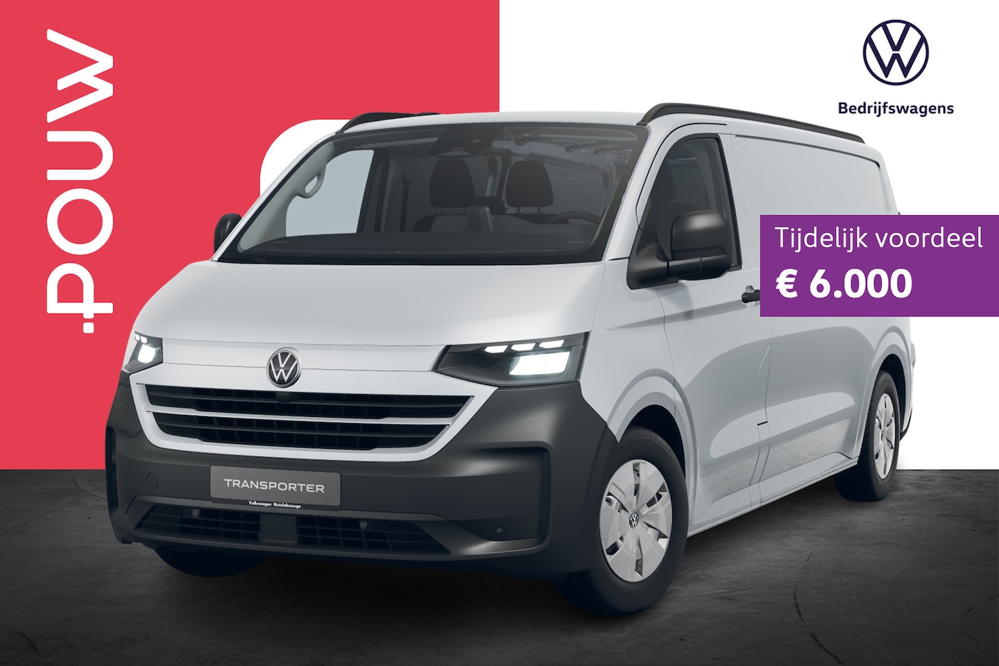Volkswagen e-Transporter - 34 218pk L2H1 Life 64 kWh | Trekhaak | Zit Pakket - AutoWereld.nl