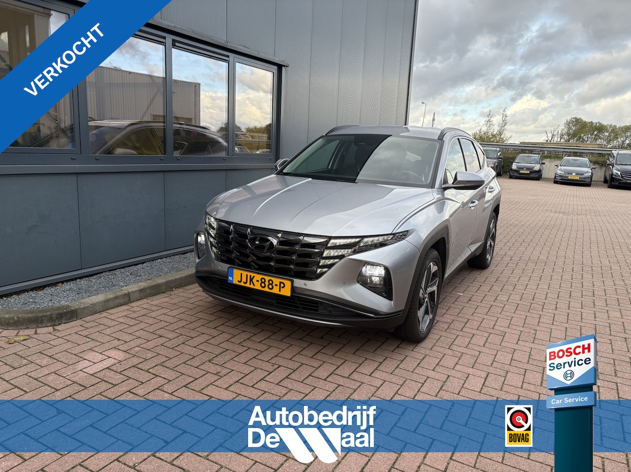 Hyundai Tucson - 1.6 T-GDi Hybrid 180pk Comfort Smart Automaat LEDER/KRELLAUDIO/KEYLESS/CAMERA/CARPLAY/19IN - AutoWereld.nl