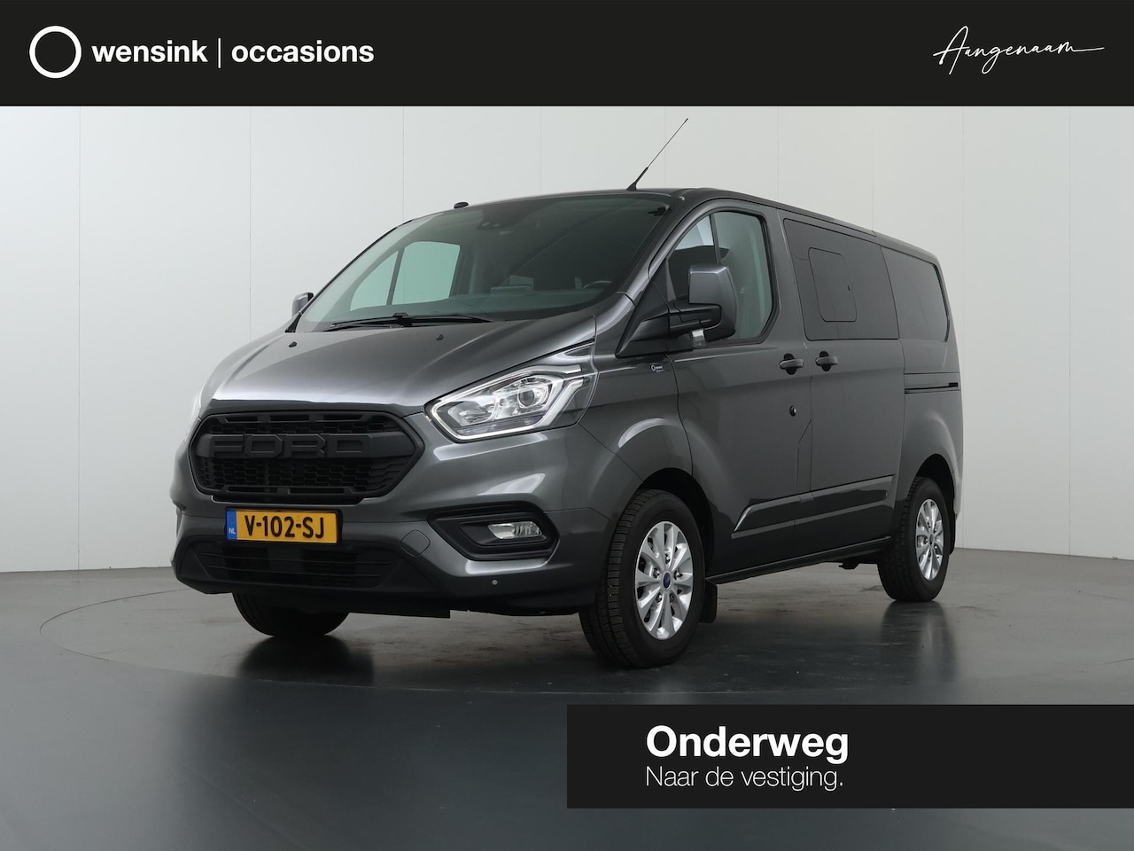 Ford Transit Custom - 280 2.0 TDCI | L1 H1 | Limited | Dubbele Cabine | Schuifdeur L+R | LM Velgen | 5-zits | 1e - AutoWereld.nl