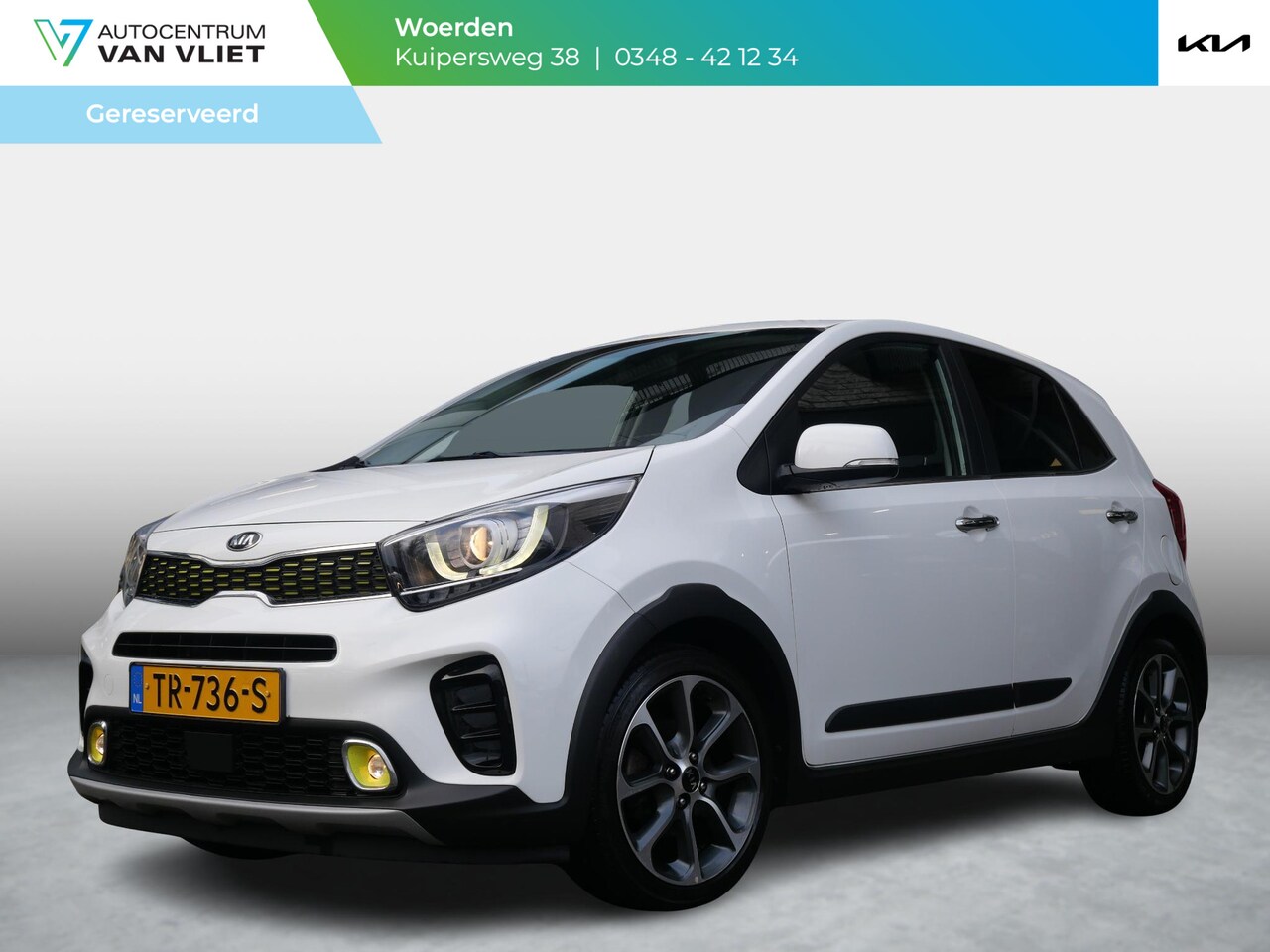 Kia Picanto - 1.2 CVVT X-Line | Org. NL | Navigatie | Clima | Keyless | Carplay | - AutoWereld.nl