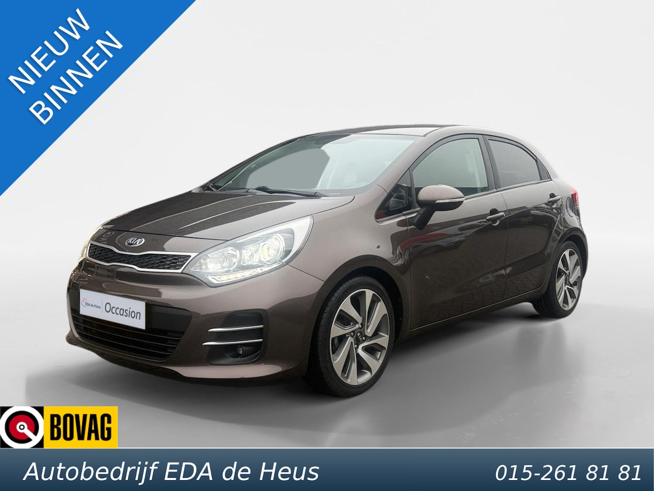 Kia Rio - 1.2 CVVT ExecutiveLine | Navigatie | Bluetooth | Camera | Stoelverwarming | Afneembare Tre - AutoWereld.nl