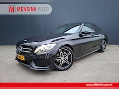 Mercedes-Benz C-klasse - 180 AUTOMAAT PANO DAK AMG LEER NAVI CRUISE ECC XENON