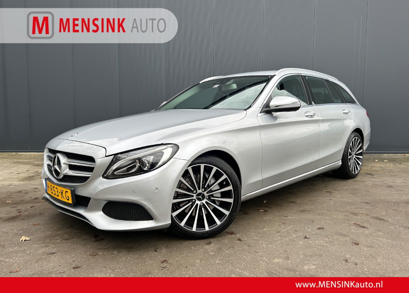 Mercedes-Benz C-klasse Estate - 250 AUTOMAAT 211 PK CAMERA HALF LEER LED NAVI CRUISE ECC - AutoWereld.nl