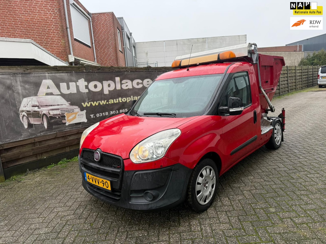 Fiat Doblò - 1.6 MultiJet KIPPER AUTOMAAT - AutoWereld.nl