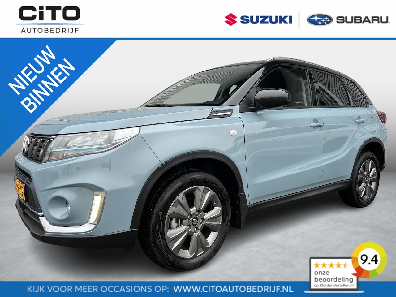 Suzuki Vitara - 1.5 Hybrid Select Automaat | Apple Carplay & Android Auto | Climate Control | 17" LM Velge - AutoWereld.nl