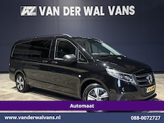 Mercedes-Benz Vito - 116 CDI 164pk 9G-Tronic Automaat L2H1 Dubbele Cabine Fabrieksgarantie Euro6 Airco | 2x zij