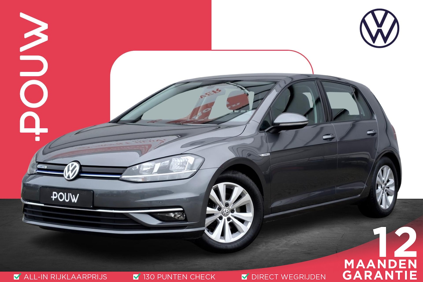 Volkswagen Golf - 1.5 TSI 130pk Comfortline Business | Ergo/Comfortstoel | Navigatie | Stoelverwarming - AutoWereld.nl