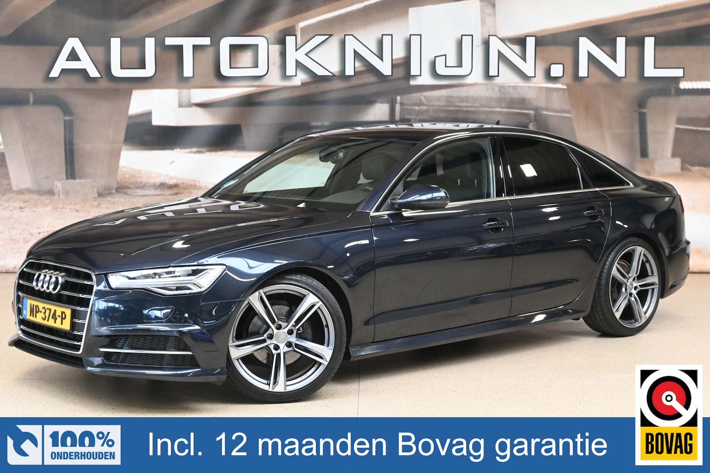Audi A6 Limousine - 1.8 TFSI 190pk S-Line ultra Lease Edition | NL-auto | Camera | Trekhaak | 100% (Dealer) on - AutoWereld.nl
