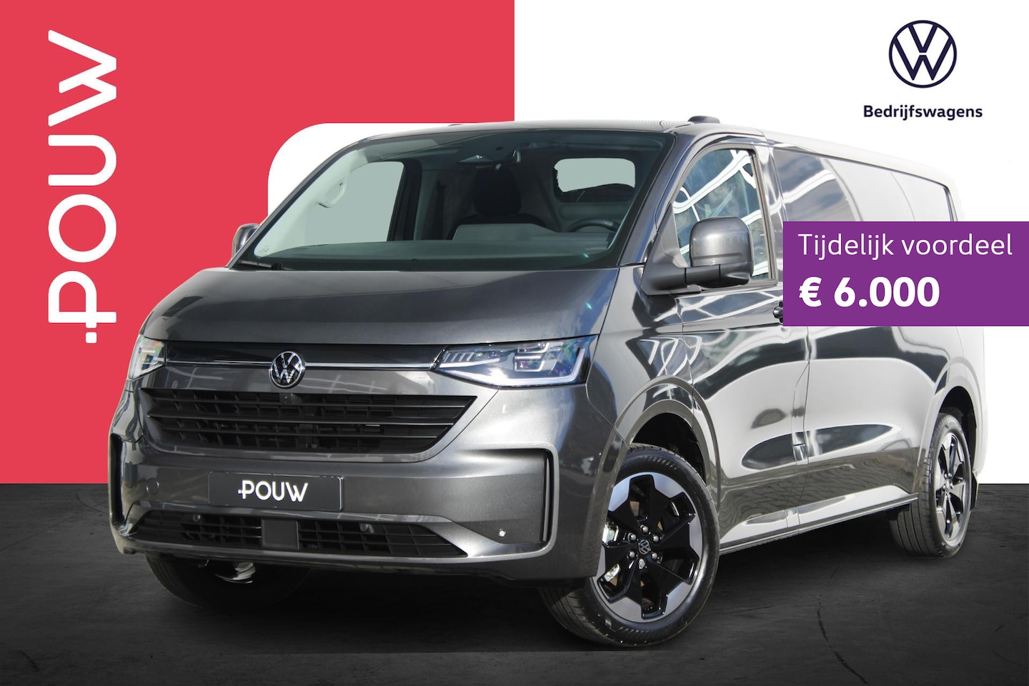 Volkswagen e-Transporter - 34 L2H1 218pk Bulli 64 kWh | 19" Velgen | Trekhaak Wegklapbaar - AutoWereld.nl