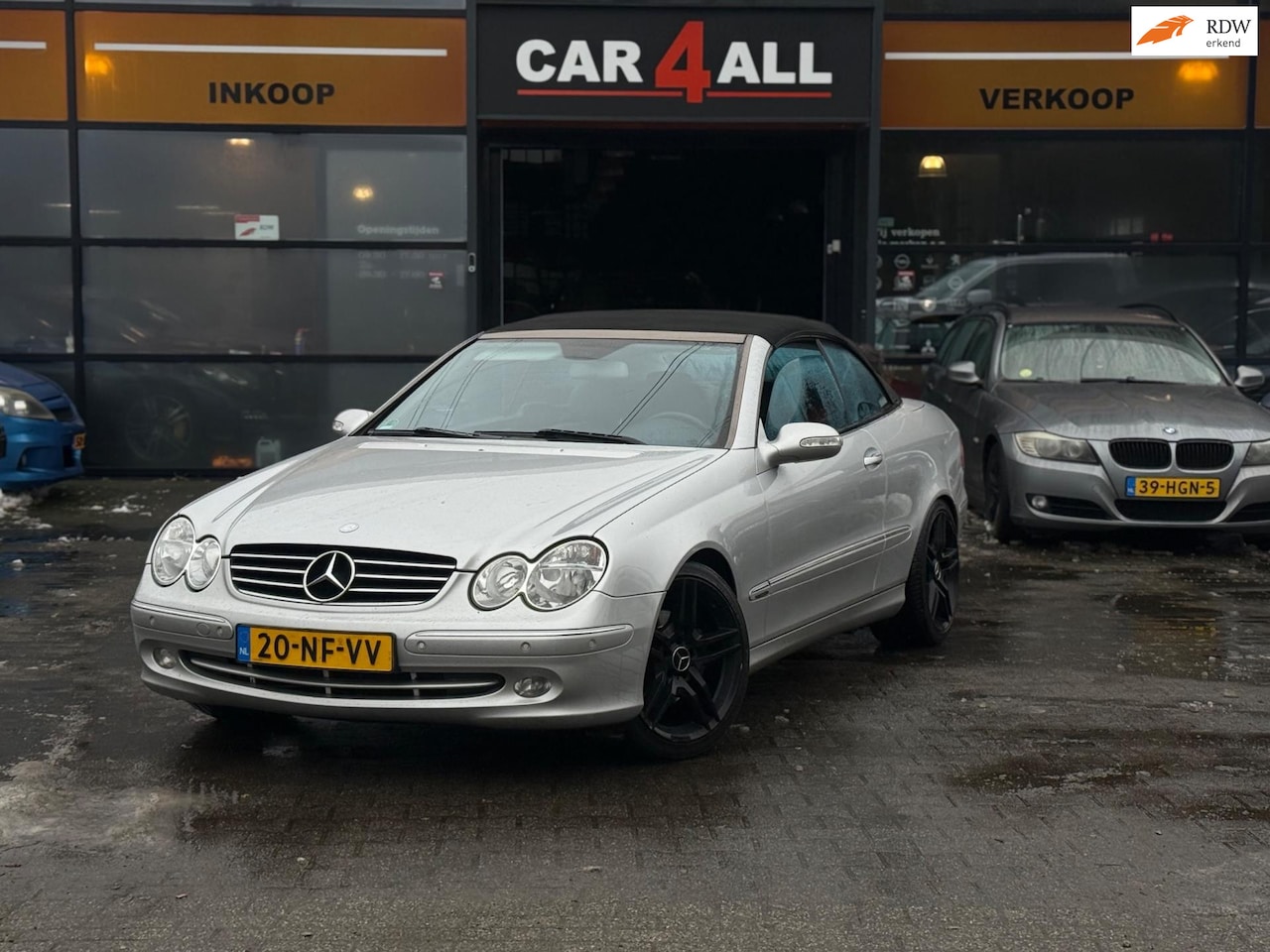 Mercedes-Benz CLK-klasse Cabrio - 200 K. Elegance AMG/PDC/LEDER/VOL OPTIE/APK 2-5-2026 - AutoWereld.nl