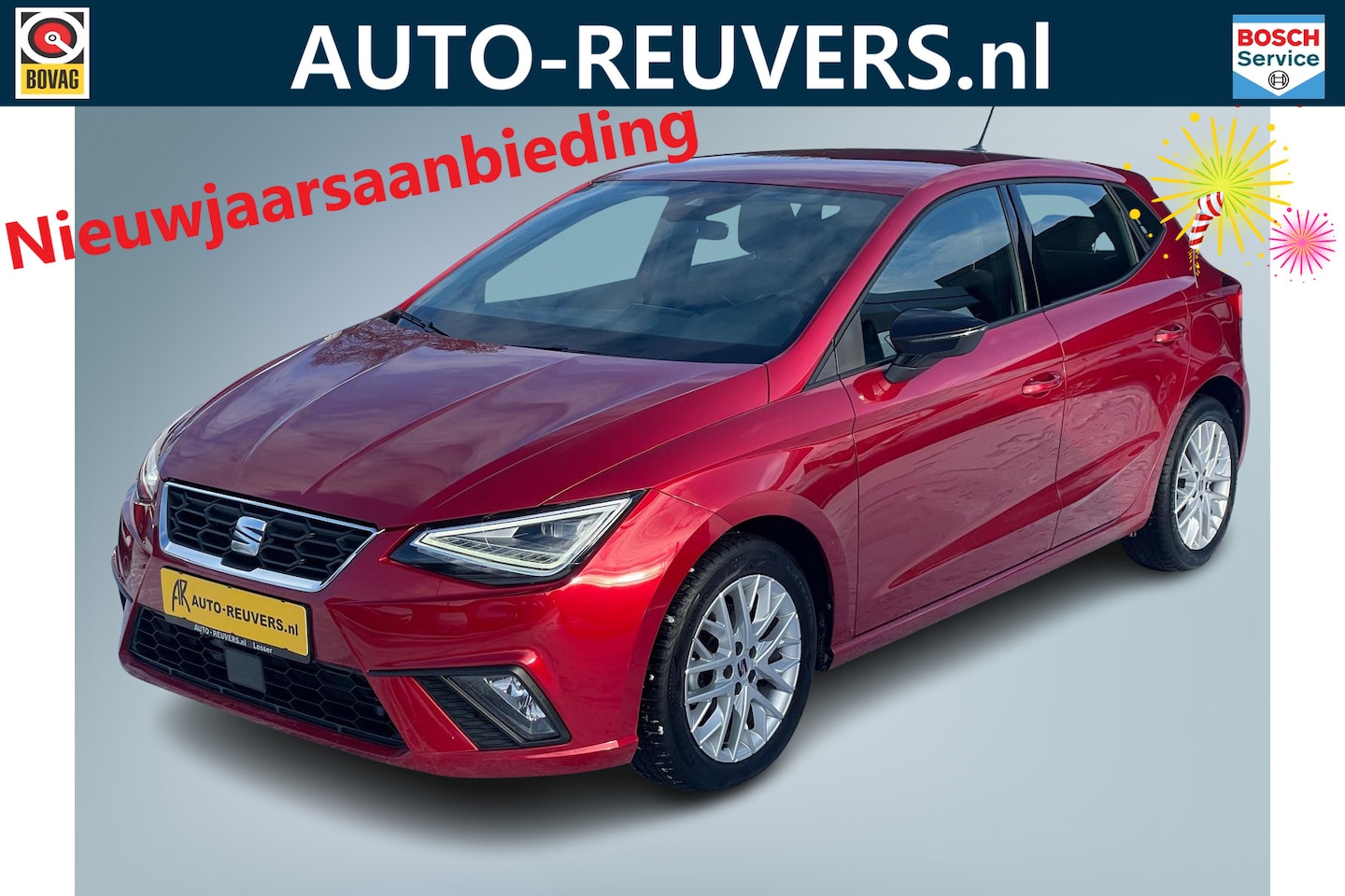 SEAT Ibiza - 1.0 EcoTSI FR / LED / Navi / ACC / CarPlay / Virtual Cockpit - AutoWereld.nl