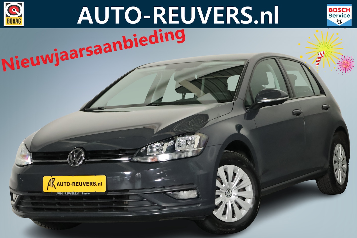 Volkswagen Golf - 1.0 TSI Trendline / CarPlay / Clima / 5 Deurs - AutoWereld.nl