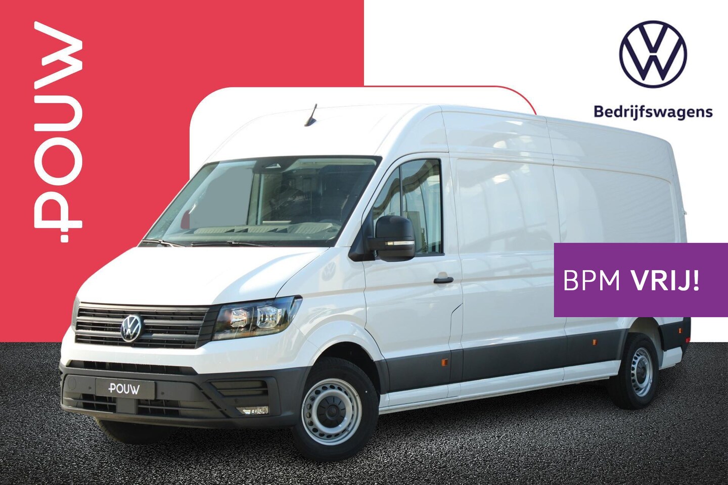 Volkswagen Crafter - 35 2.0 TDI 140pk L4H3 Highline | Vering Verzwaard | Bijrijdersbank - AutoWereld.nl