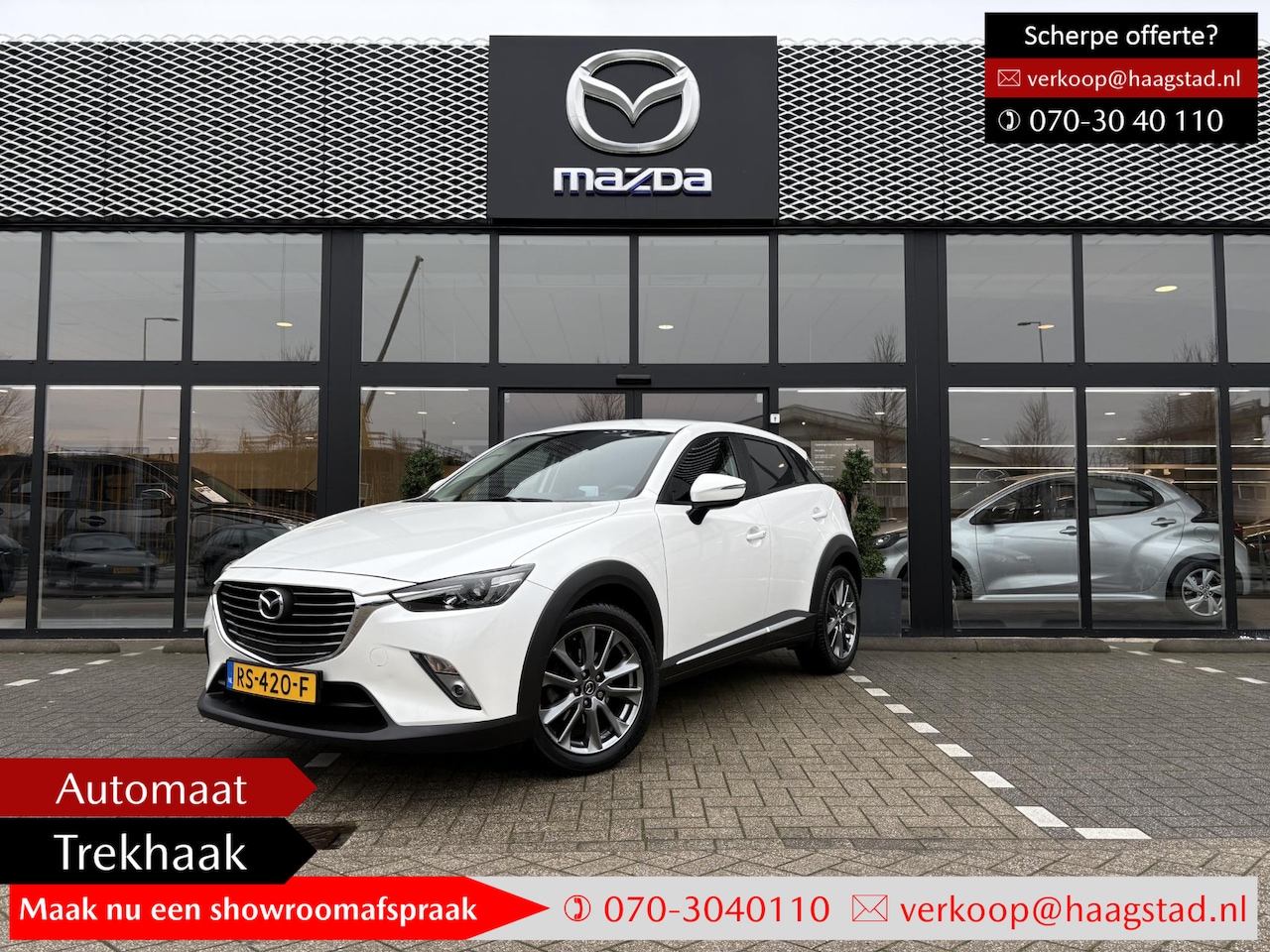 Mazda CX-3 - 2.0 SkyActiv-G 120 GT-Luxury Dealer onderhouden / All-Season / Trekhaak / Unieke uitvoerin - AutoWereld.nl