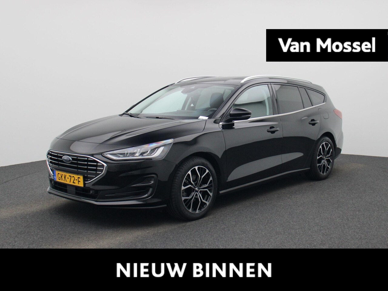Ford Focus Wagon - 1.0 EcoBoost Hybrid Titanium | Climate Control | Cruise Control | Parkeersensoren Voor + A - AutoWereld.nl