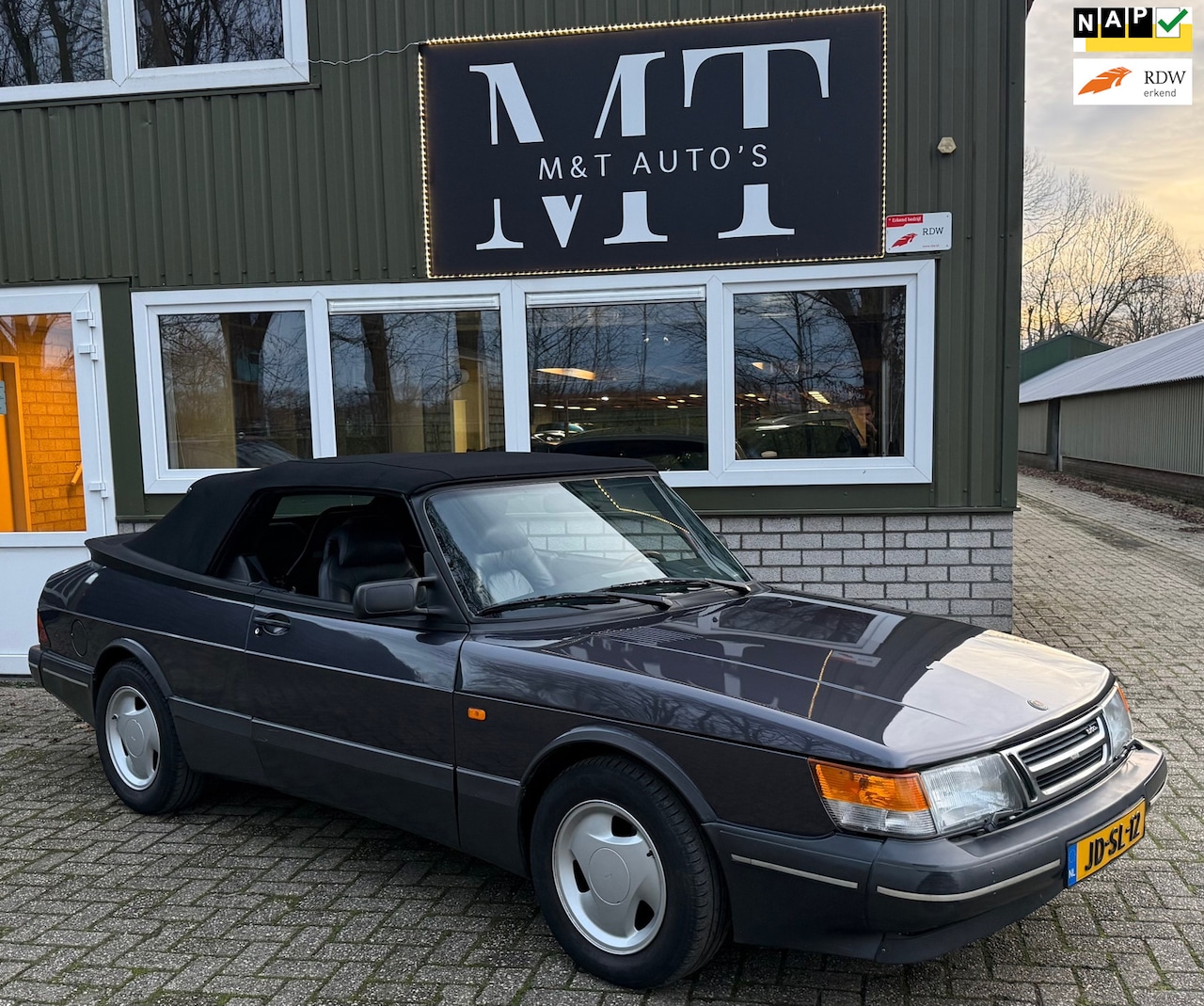 Saab 900 Cabrio - CLASSIS 2.0 Turbo NAP AIRCO NARDI - AutoWereld.nl