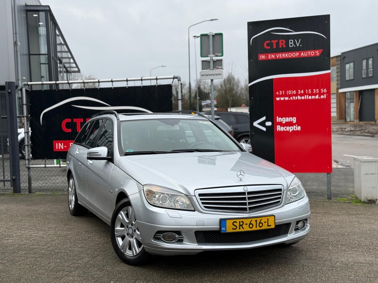 Mercedes-Benz C-klasse Estate - 200 CDI Elegance (bj 2010) Euro5/Clima/Schuifdak/ - AutoWereld.nl