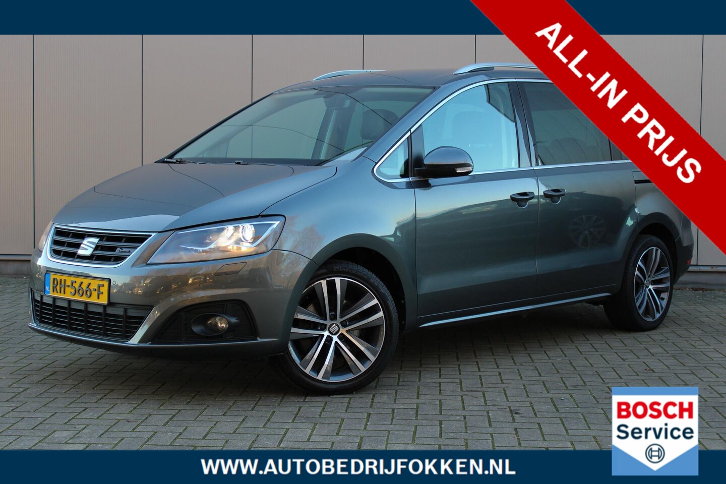 SEAT Alhambra - 1.4 TSI 150pk DSG FR Business Intense 7p. | Elektrische schuifdeuren | Camera | Elektrisch - AutoWereld.nl