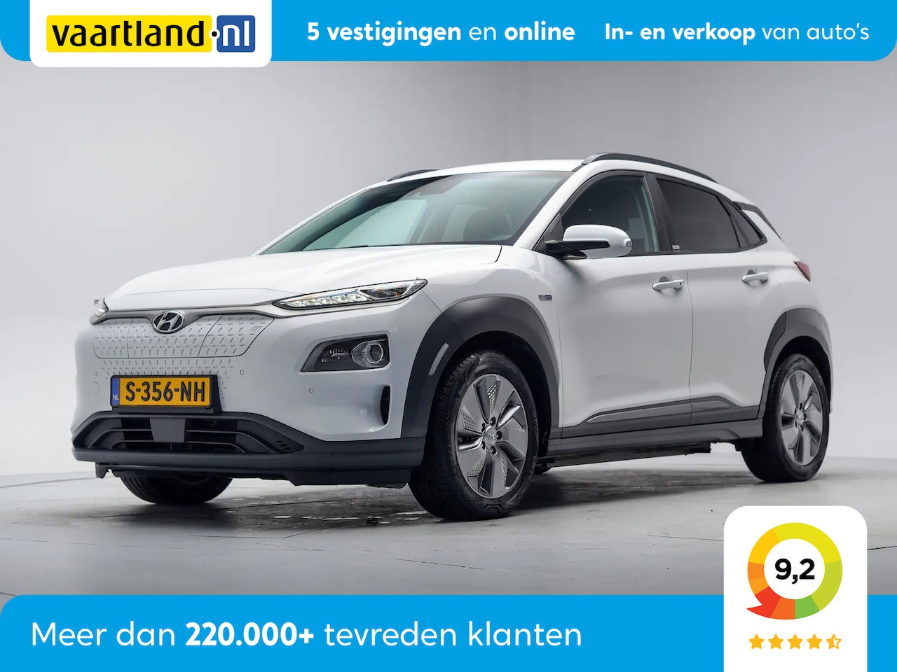 Hyundai Kona Electric - EV Comfort 64 kWh 3 fase [ LED Adapt.cruise Navi Krell audio Camera ] - AutoWereld.nl
