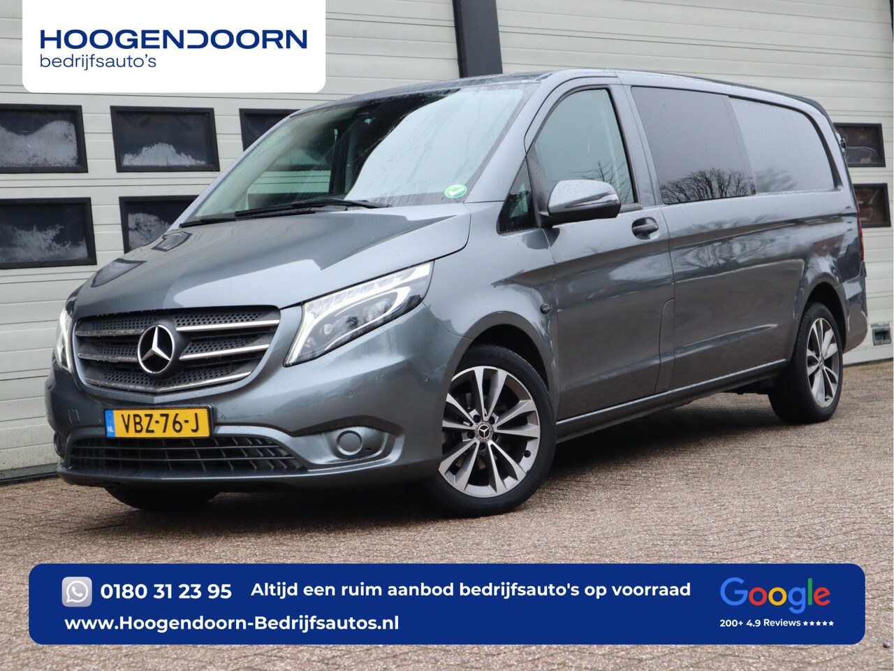 Mercedes-Benz Vito - 114 CDI Automaat L3 DC - Euro 6 - A.Deuren - LED - AutoWereld.nl