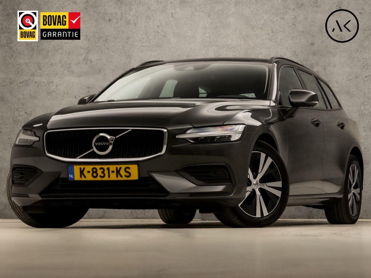 Volvo V60 - 2.0 B3 Momentum 164Pk Automaat (GROOT NAVI, CAMERA, ADAPTIVE CRUISE, SPORTSTOELEN, LED KOP - AutoWereld.nl
