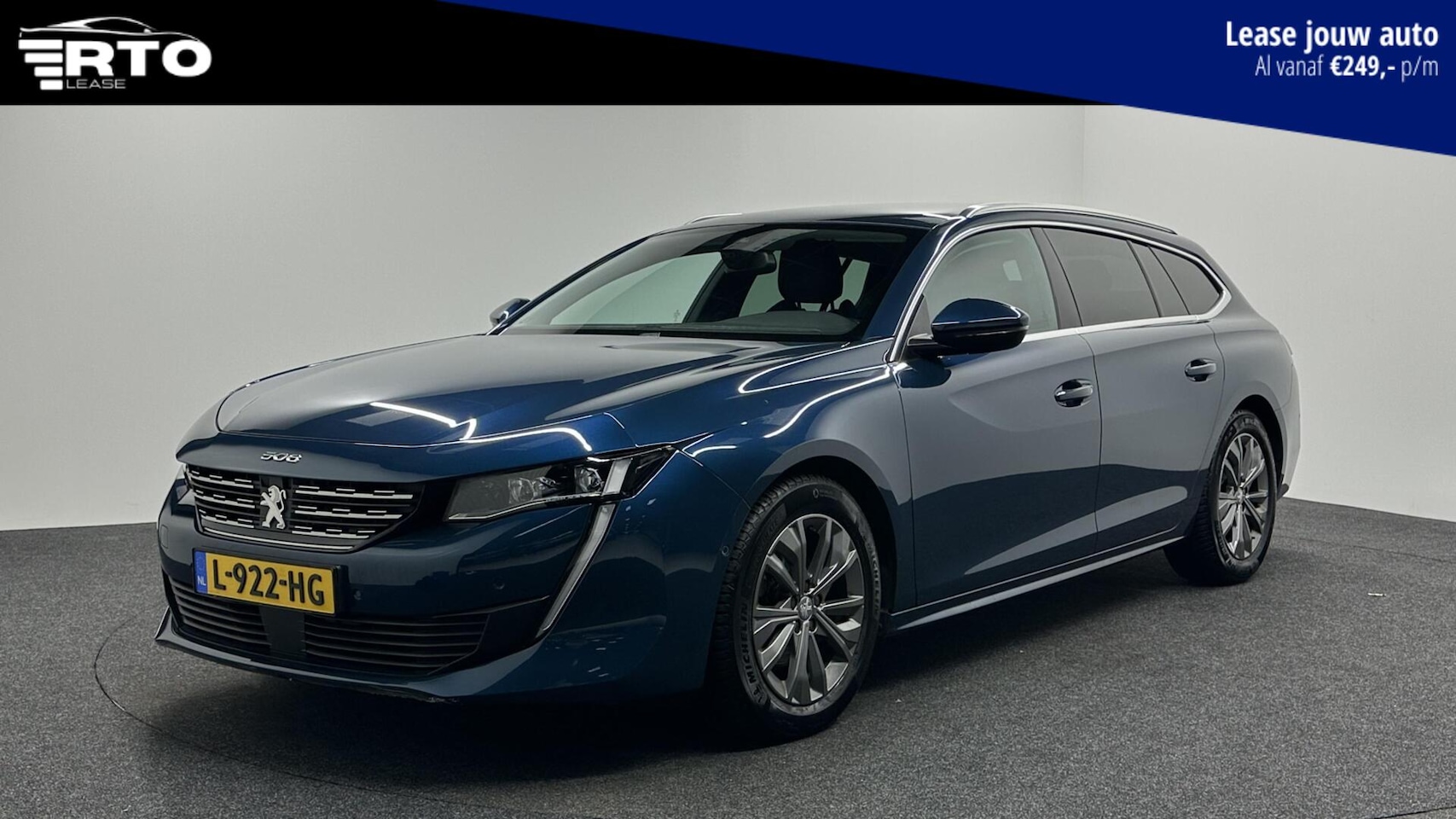 Peugeot 508 SW - 1.2 PureTech Blue Lease Allure CAMERA NAVI LED CRUISE CARPLY LM. - AutoWereld.nl