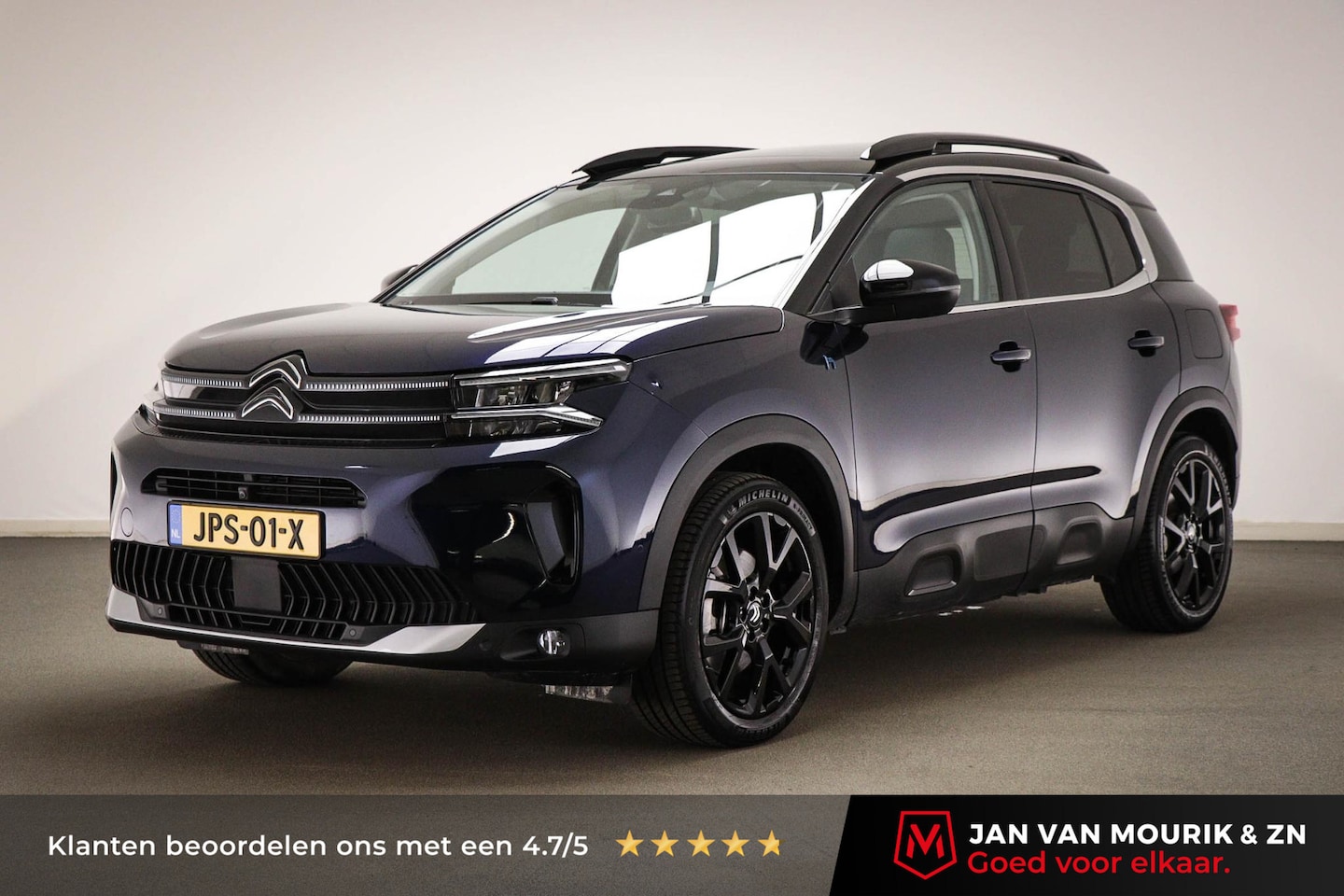 Citroën C5 Aircross - 1.6 Plug-in Hybrid 180 Max | PANORAMADAK | BLACK- PACK | DAB | APPLE | 360 CAMERA | 19" - AutoWereld.nl