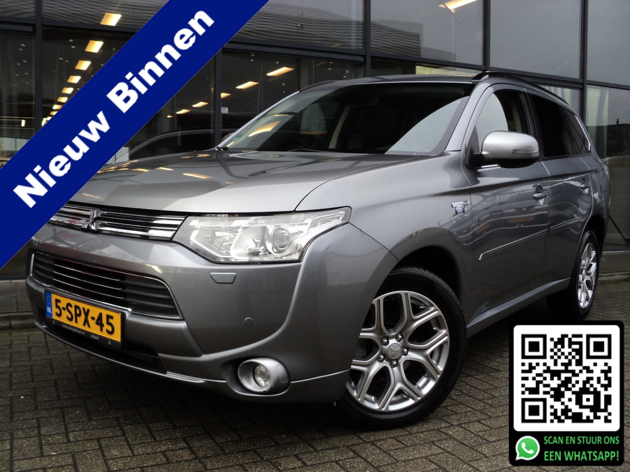 Mitsubishi Outlander - 2.0 PHEV instyle+ 203 PK AUTOMAAT | TREKHAAK | DEALER ONDERHOUDEN | - AutoWereld.nl