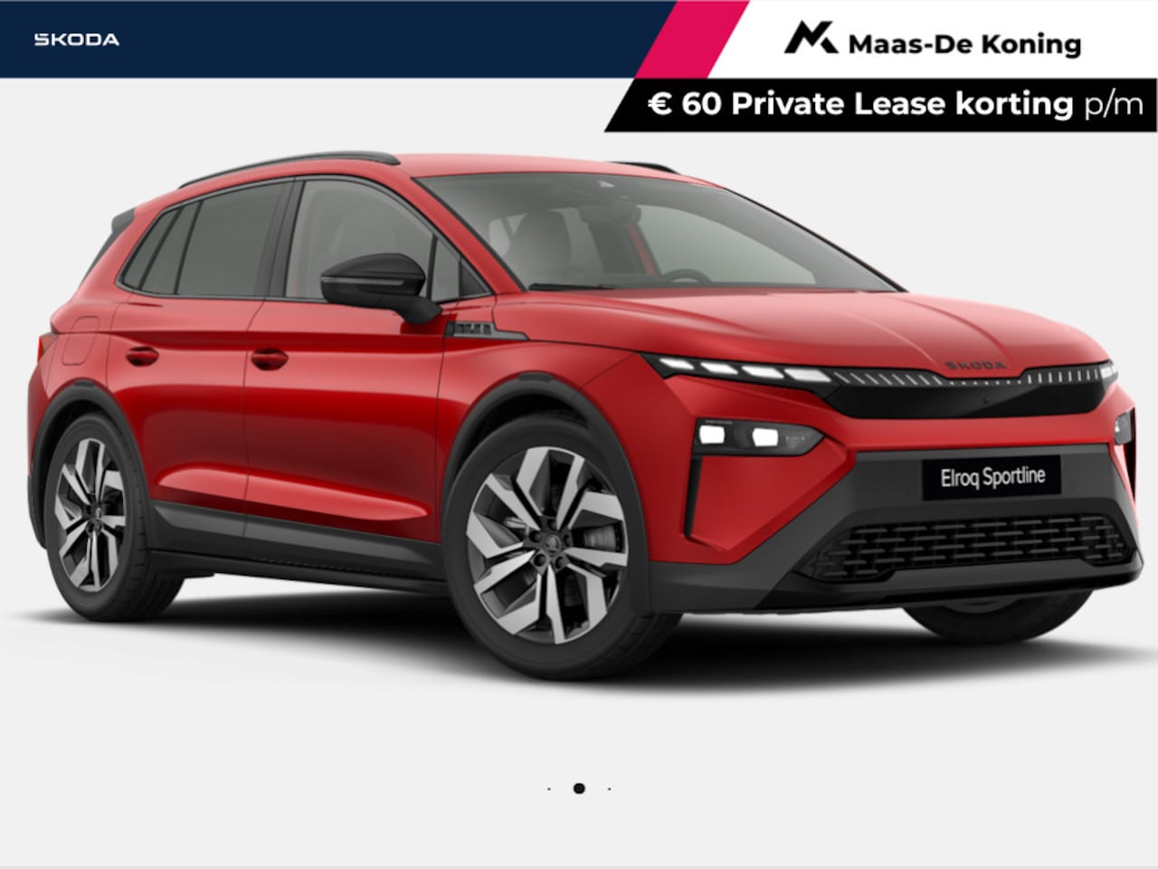 Skoda Elroq - Sportline Elektromotor 210 kW / 286 PK SUV Elektri / Levering 2025 / Plus / Trekhaak - AutoWereld.nl