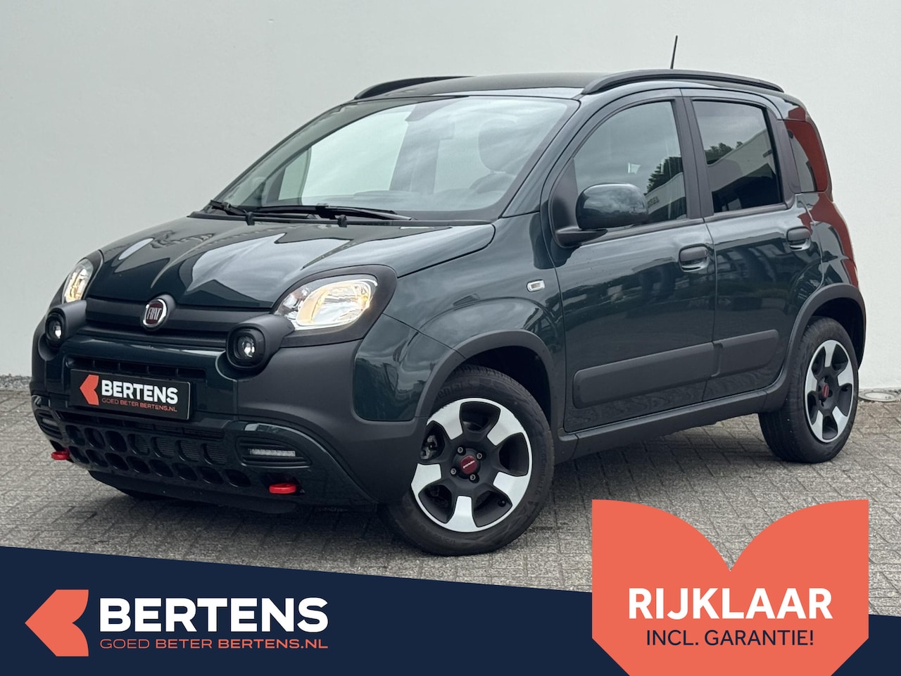 Fiat Panda - 1.0 Hybrid RED Cross | Apple carplay | Climate control | Prijs is rijklaar! - AutoWereld.nl
