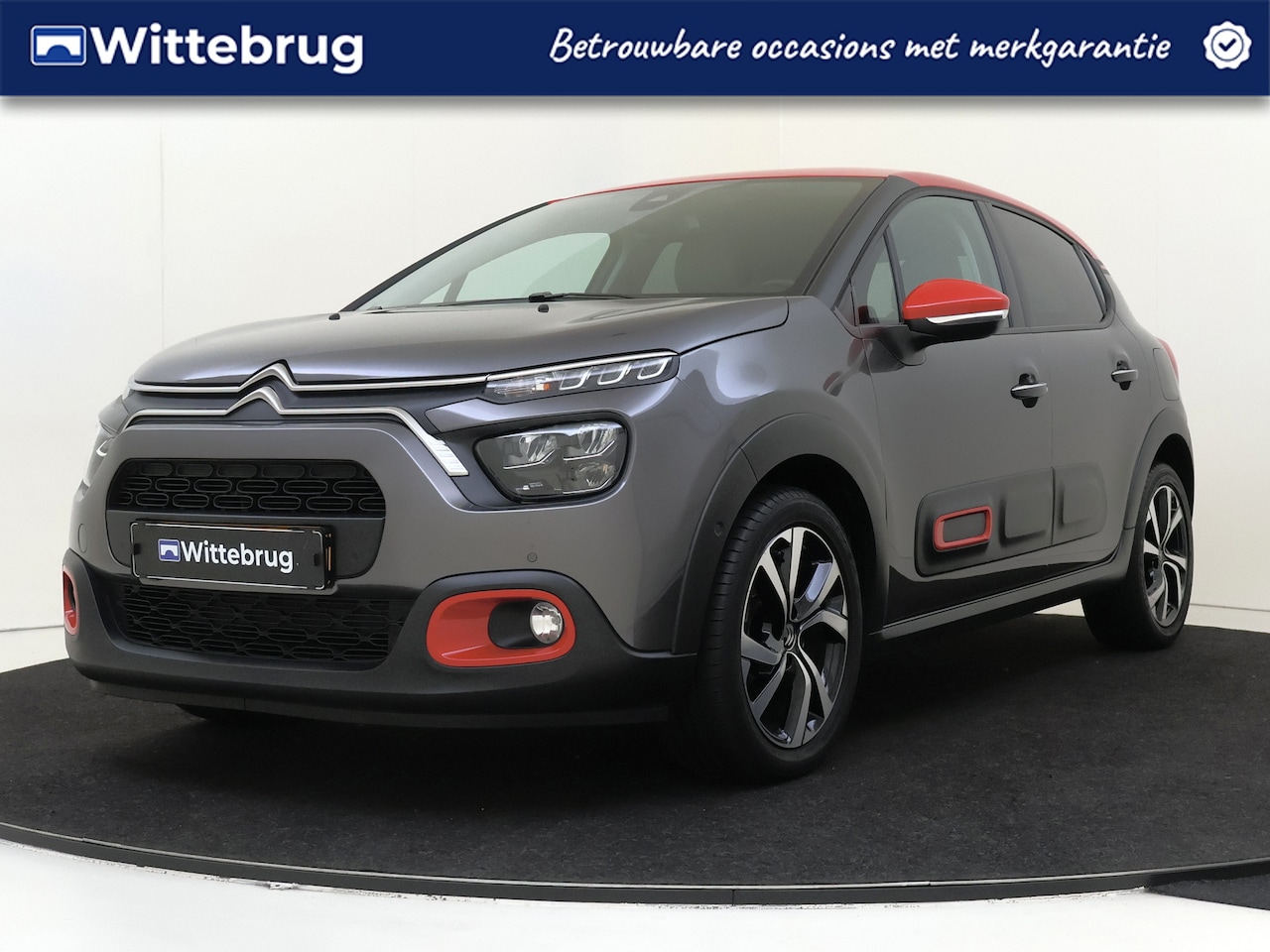 Citroën C3 - 110 PK | SHINE | PDC V+A+CAM+D.HOEK | NAV. | CONNECT CAM | STOELVERW. | | LM.VELGEN - AutoWereld.nl